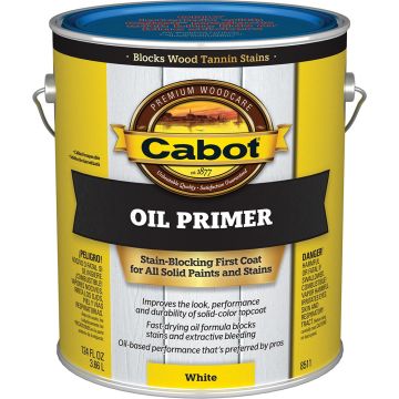 Cabot 1gal White Quick Dry Problem Solver Primer