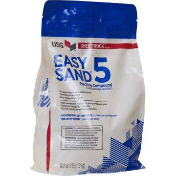 USG 3Lb Bag Easy Sand 5 Min Joint Compound Powder