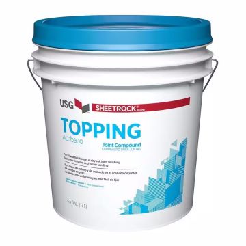 USG 4.5gal Topping Joint Compound Blue Lid
