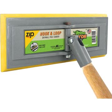 Gator ZIP XL Hook & Loop Drywall Sander w/Pole 3-3/4 in. x 9-7/8 in.