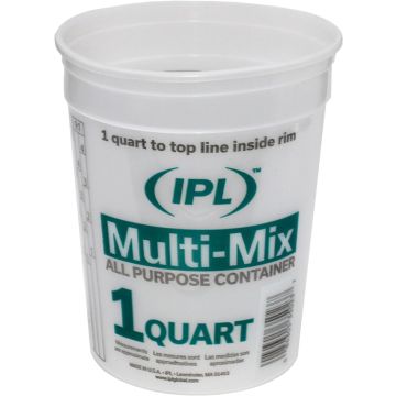 IPL / Leaktite 1qt Multi Mix Container