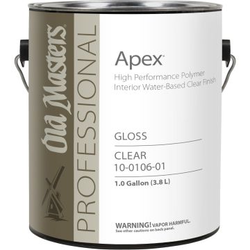 Old Masters 1gal Gloss Apex High Performance Polymer Interior Water-Based Clear Finish