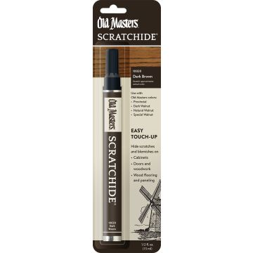 Old Masters Dark Brown Scratchide Pen