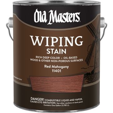 Old Masters 1gal Red Mahogany Wiping Stain