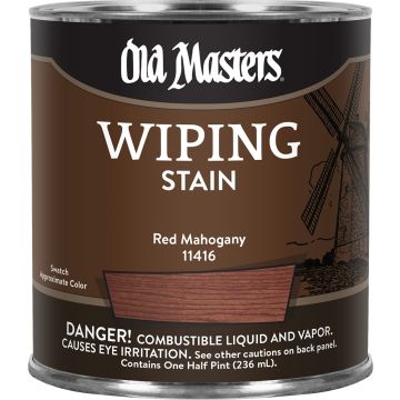 Old Masters .5Pt Red Mahogany Wiping Stain