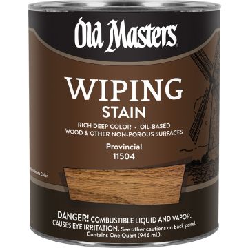 Old Masters Qt Provincial Wiping Stain