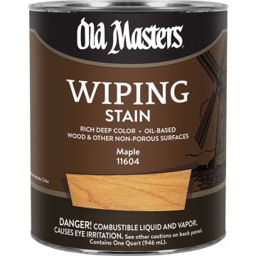Old Masters Qt Maple Wiping Stain