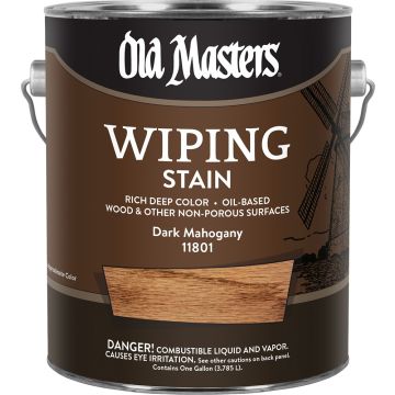 Old Masters 1gal Dark Mahogany Wiping Stain