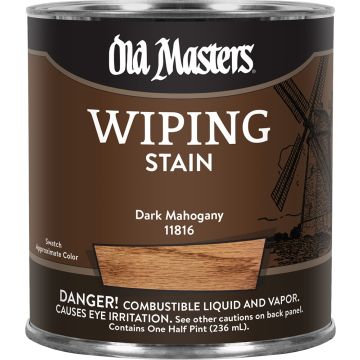 Old Masters .5Pt Dark Mahogany Wiping Stain