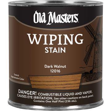 Old Masters .5Pt Dark Walnut Wiping Stain