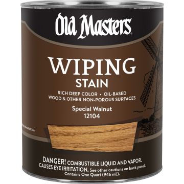 Old Masters Qt Special Walnut Wiping Stain