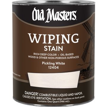 Old Masters Qt Pickling White Wiping Stain