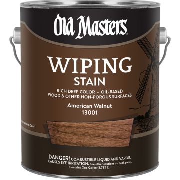 Old Masters 1gal American Walnut Wiping Stain Classics