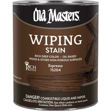 Old Masters Qt Espresso Wiping Stain