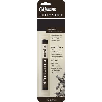 Old Masters Black Putty Stick
