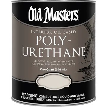 Old Masters 1Qt Satin Oil-Based Polyurethane (High Performance)