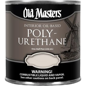 Old Masters 1/2pt Satin Oil-Based Polyurethane (High Performance)
