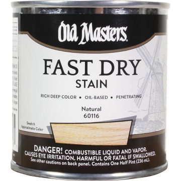 Old Masters .5Pt Fast Dry Stain Natural