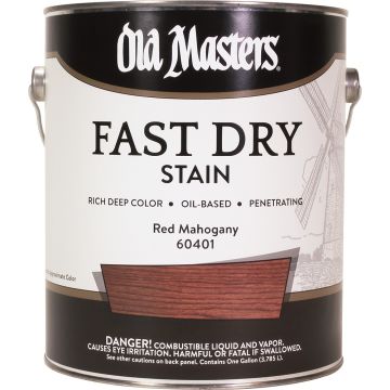 Old Masters 1gal Red Mahogany Fast Dry Wood Stain