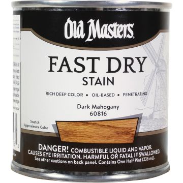 Old Masters .5Pt Fast Dry Stain Dark Mahogany