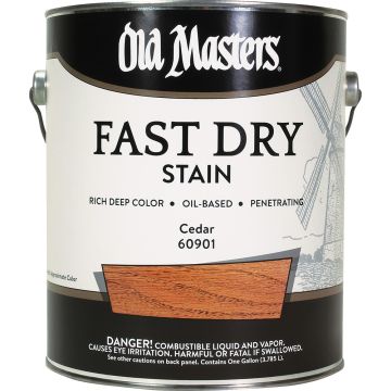 Old Masters 1gal Cedar Fast Dry Wood Stain