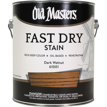 Old Masters 1gal Dark Walnut Fast Dry Wood Stain