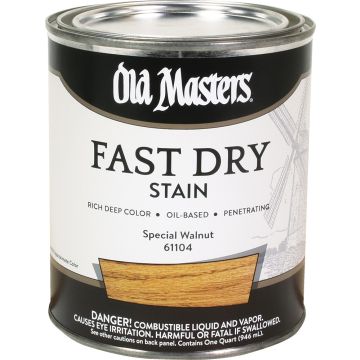 Old Masters 1Qt Special Walnut Fast Dry Wood Stain