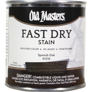 Old Masters .5Pt Fast Dry Stain Spanish Oak