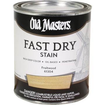 Old Masters 1Qt Fruitwood Fast Dry Wood Stain