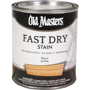 Old Masters 1Qt Pecan Fast Dry Wood Stain