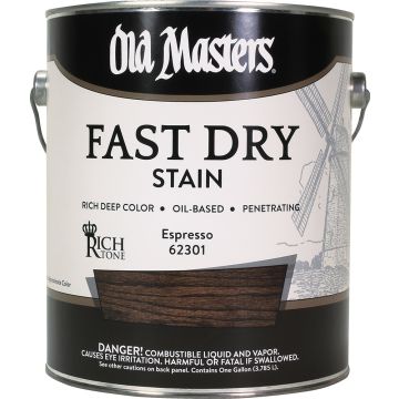 Old Masters 1gal Rich Tone Fast Dry Stain Espresso