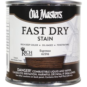 Old Masters .5Pt Rich Tone Fast Dry Stain Espresso