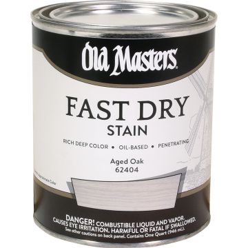 Old Masters 1Qt Aged Oak Fast Dry Wood Stain