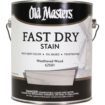 Old Masters 1gal Weathered Wood Fast Dry Wood Stain