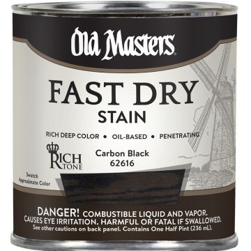 Old Masters .5Pt Rich Tone Fast Dry Stain Carbon Black