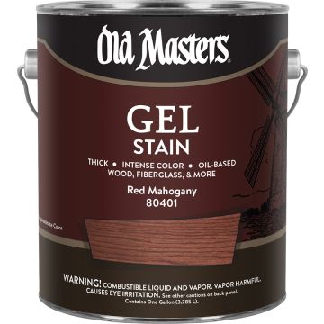 Old Masters 1gal Red Mahogany Gel Stain