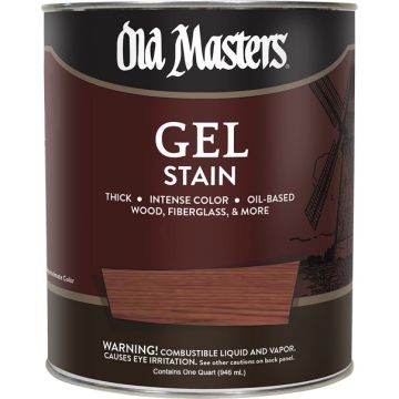 Old Masters 1Qt Red Mahogany Gel Stain