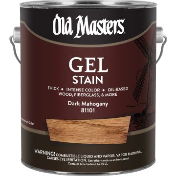 Old Masters 1gal Dark Mahogany Gel Stain