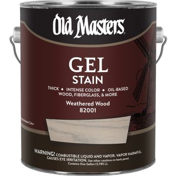 Old Masters 1gal Weathered Wood Gel Stain