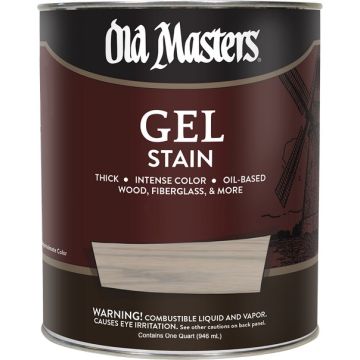 Old Masters 1Qt Weathered Wood Gel Stain