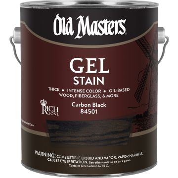Old Masters 1gal Carbon Black Gel Stain