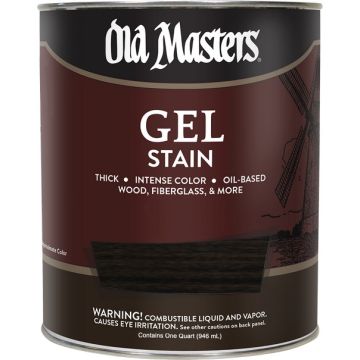 Old Masters 1Qt Carbon Black Gel Stain