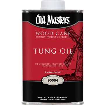 Old Masters 1Qt Pure Tung Oil