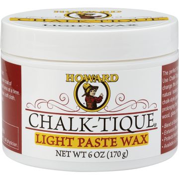Howard 6 oz. Chalk-Tique Light Paste Wax