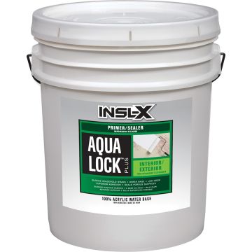 Insl-X 5 gallon White Aqualock Plus Water Base Primer Sealer Stain Killer