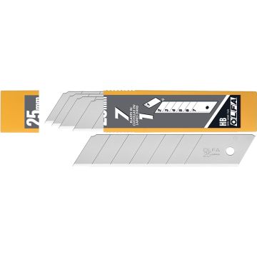 OLFA HB-5B 25mm 7-Pt Silver Extra Heavy-Duty Snap-Off Blade (5pk)