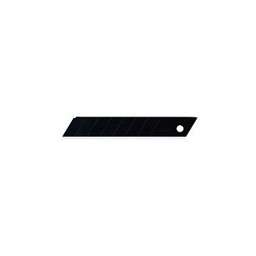 OLFA LBB-10B 18mm 8-Pt Ultra-Sharp Black Heavy-Duty Snap-Off Blade (10pk)