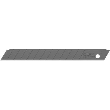 OLFA ABB-10B 9mm 13-Pt Ultra-Sharp Black Precision Snap-Off Blade (10pk)