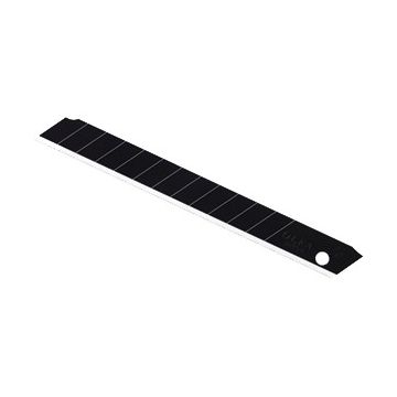 OLFA ABB-50B 9mm 13-Pt Ultra-Sharp Black Precision Snap-Off  Blades, Pack of 50