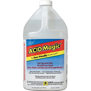 Certol 1gal Acid Magic - User Friendly Muriatic Acid (Case of 4)
